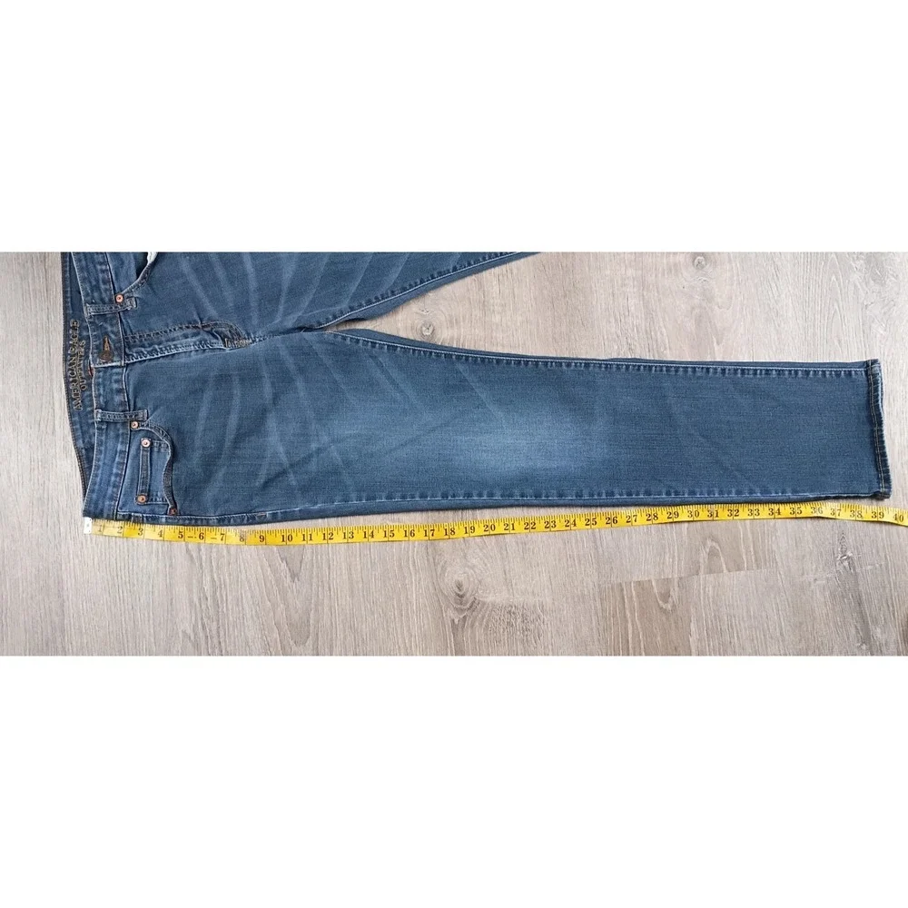 American Eagle Outfitters Mens Slim Straight‎ Jeans Extreme Flex 32 x 32 *Stain